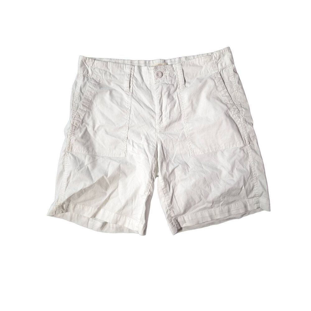 Per Se Women Beige Khaki Shorts 8 Women's Size 4/27